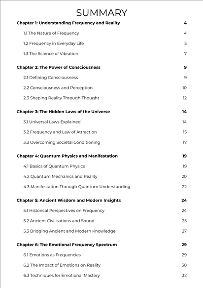 The Frequency Code: Unlock The Hidden Laws of Reality and Manifest What You Deserve